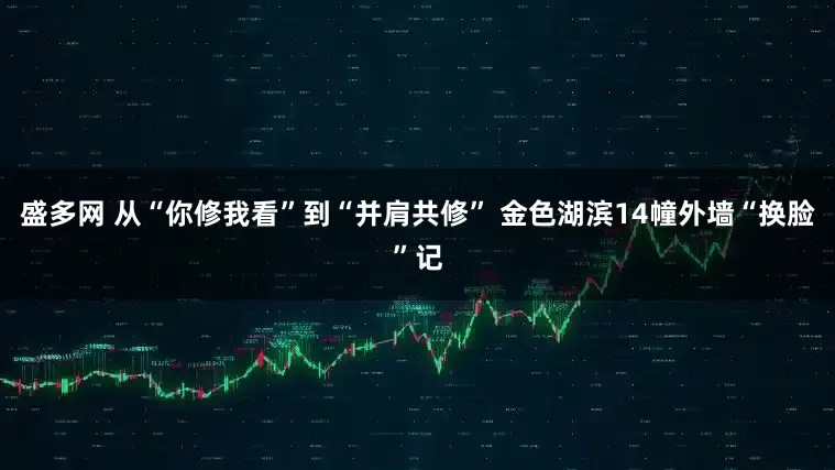 盛多网 从“你修我看”到“并肩共修” 金色湖滨14幢外墙“换脸”记